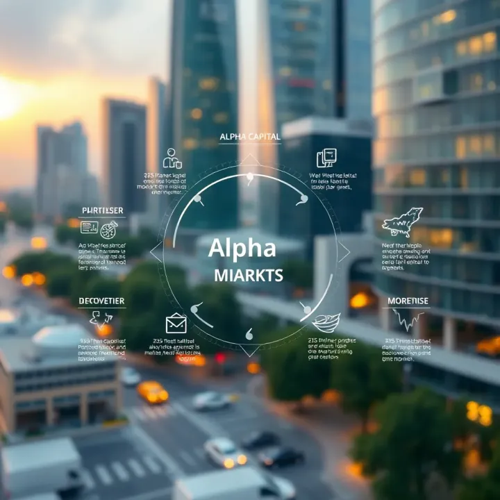 Diagram illustrating the role of Alpha Capital in Pakistani financial ecosystem and market dynamics