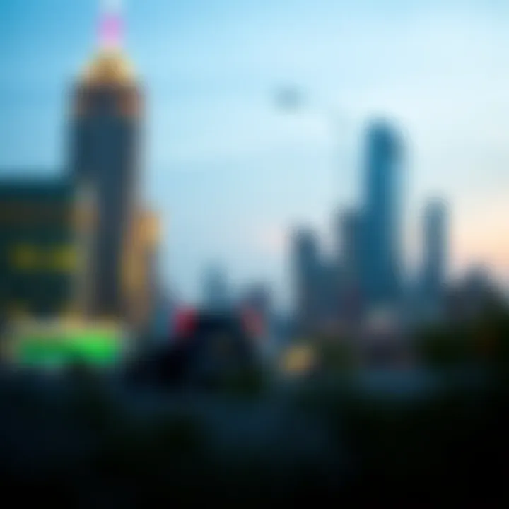 Visualization of blockchain technology and decentralized finance concepts behind Aave