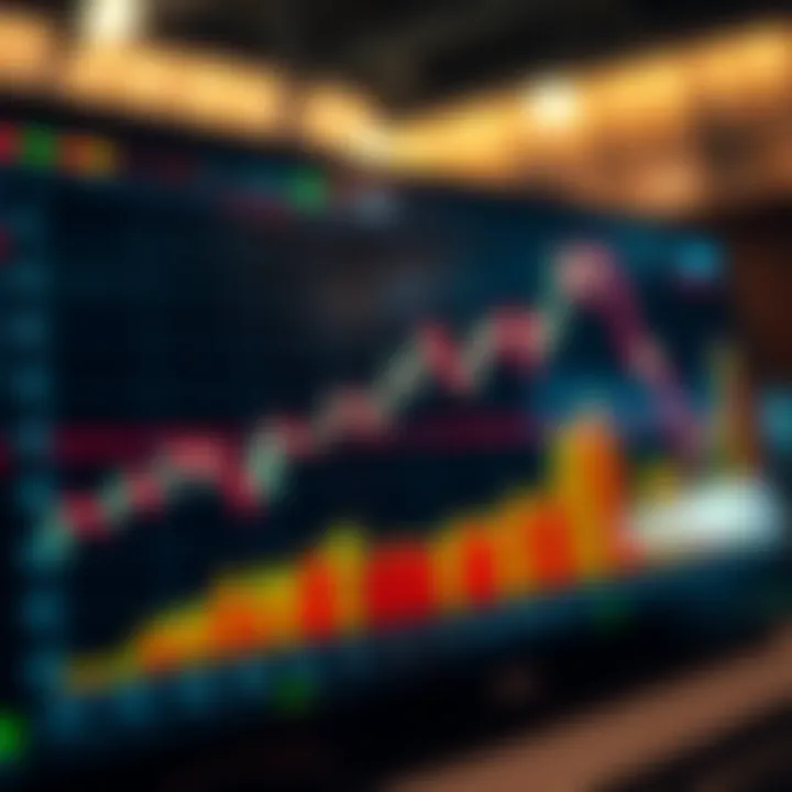 Graph showing algo coin price fluctuations influenced by market trends and investor sentiment