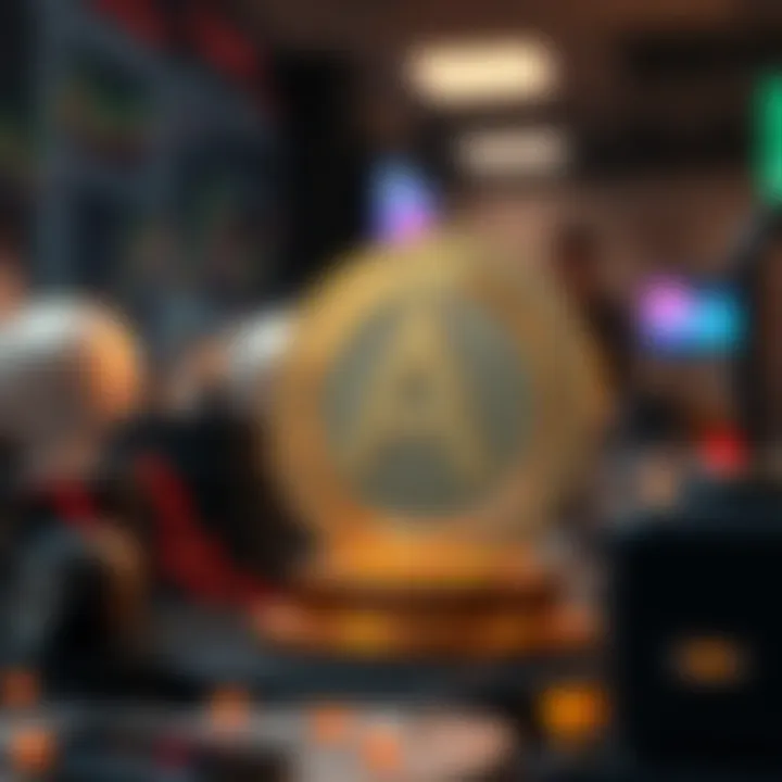 Technological and External Factors Impacting Algo Coin Value Visual representation of technological developments and external factors affecting algo coin valuation