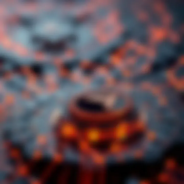 Illustration of blockchain technology layers with Arbitrum network integration