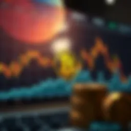 Graph displaying BGB token price fluctuations and market trends over recent months