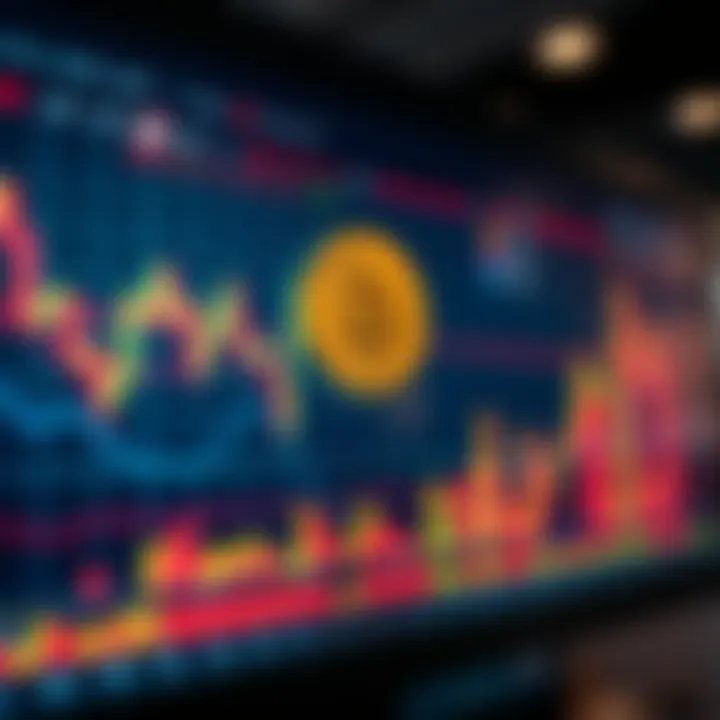 Bitcoin Price Trends and Market Indicators Graph showing recent Bitcoin price fluctuations with trend lines and market indicators