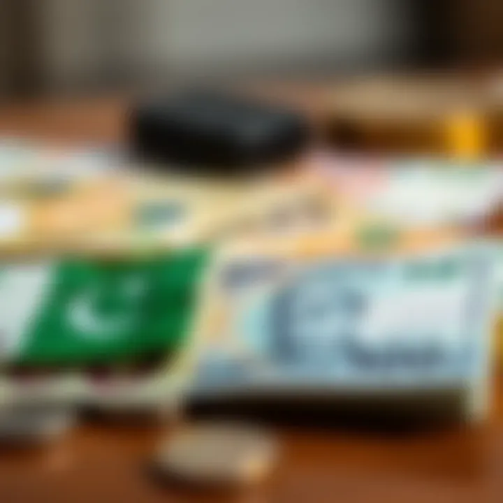 Illustration showing comparison of major global and regional currencies for investment in Pakistan