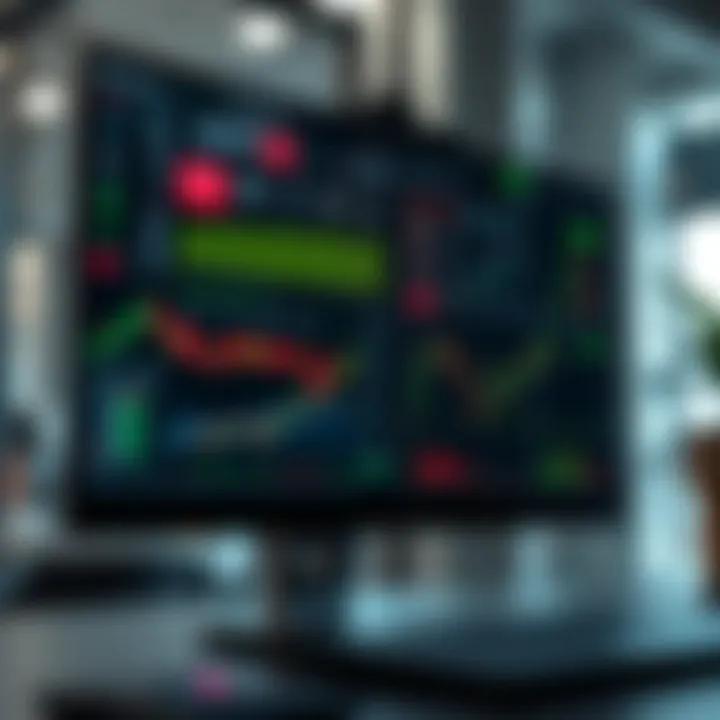 Screenshot of TradingView platform showing diverse financial charts and interactive tools for market analysis