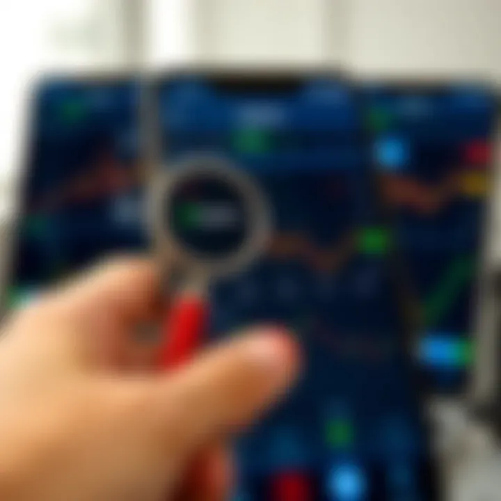 User interface of Deriv.com trading app showcasing various trading options and account management features