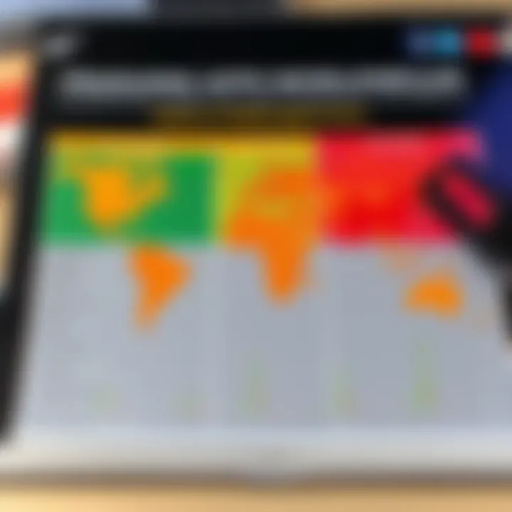 Comparison chart showing features of top global trading applications for diverse trading strategies