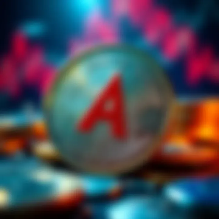 Visual representation of factors influencing Ace Coin value including market demand and investor sentiment