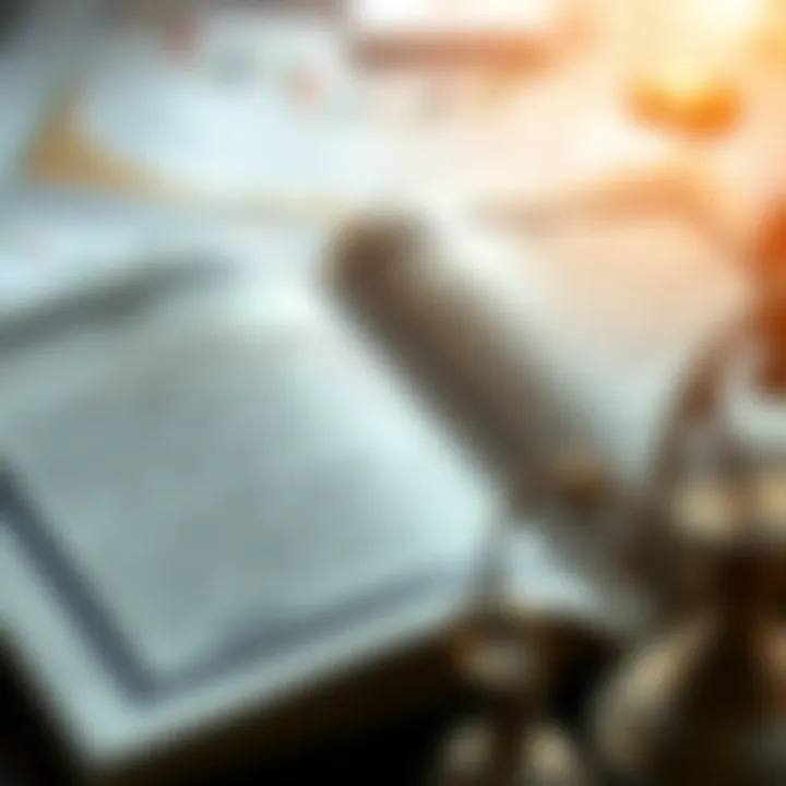 Islamic finance principles illustrated with a Quran and financial charts