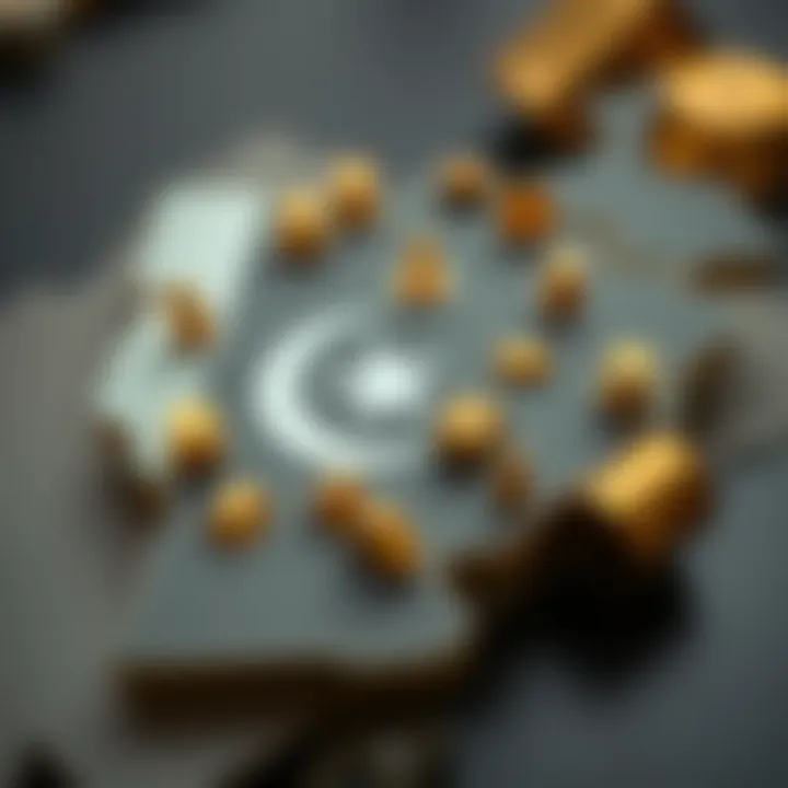 Local Factors Impacting Gold Prices in Pakistan Map of Pakistan overlaid with gold price symbols representing local market influences