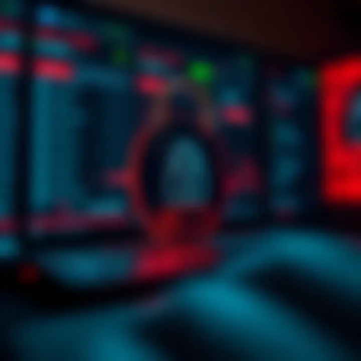 Security Features in Trading Platforms Secure login interface highlighting cybersecurity measures in online trading