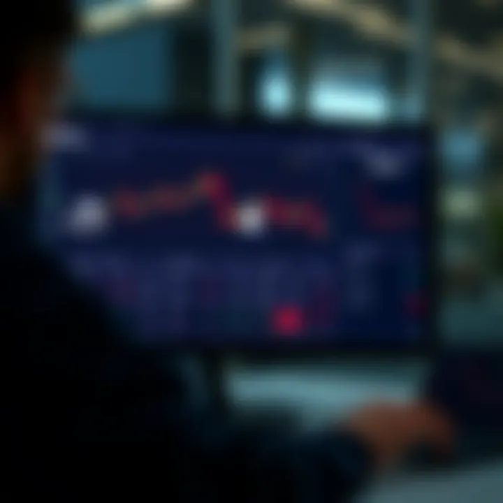 Secure Trading Experience on Quotex Desktop Desktop setup showing a user navigating Quotex software with security icons indicating data protection