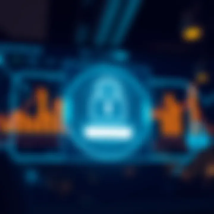 Secure login screen highlighting encryption and security features of Quotex platform