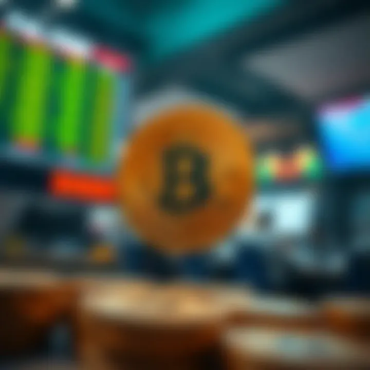 Conceptual illustration of Sol cryptocurrency trading paired with USD in Pakistani market