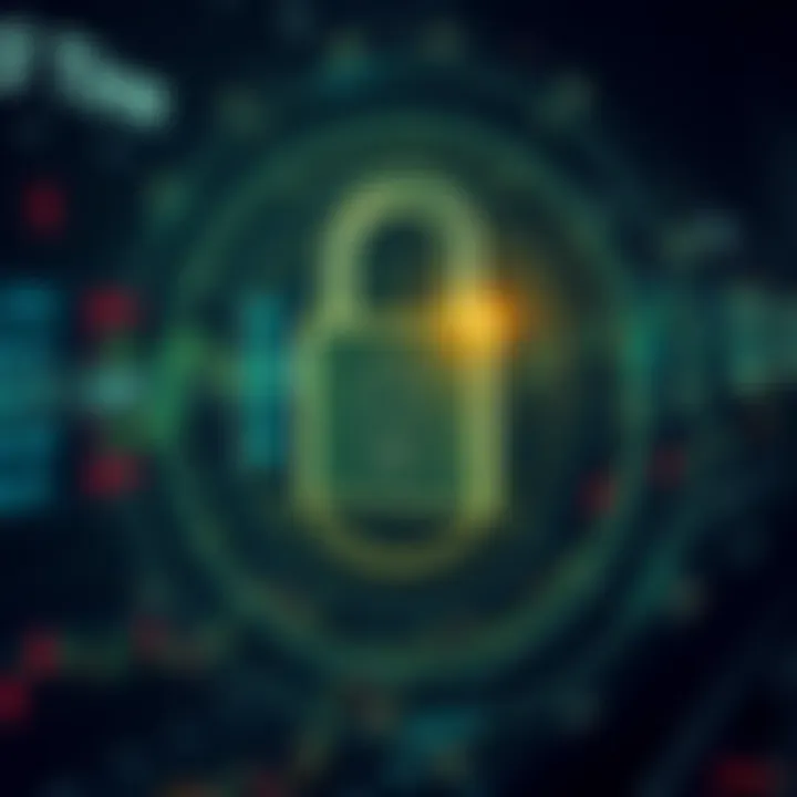 Secure digital lock symbolizing protection and regulatory compliance for online trading platforms