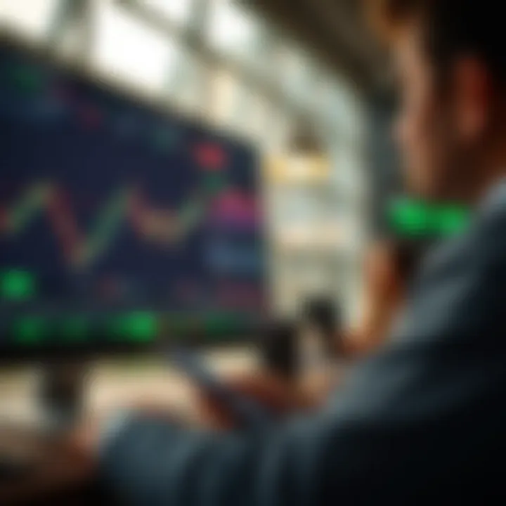 Engaging Social Features for Market Insights on TradingView Interface showcasing TradingView social community features and real-time market discussions