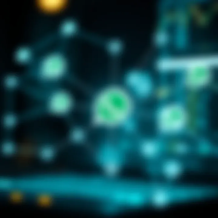 Illustration showing network connections symbolizing trust and security in online forex trading communities