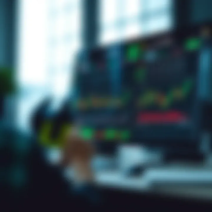 Overview of Blackbull Markets Trading Platform Features Graphical representation of Blackbull Markets trading platform interface with charts and trading tools
