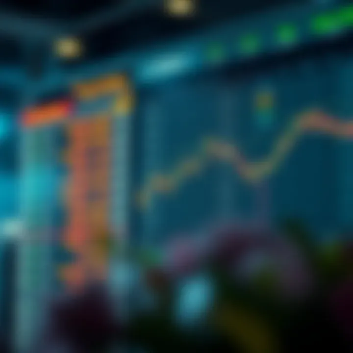 Chart displaying various trading options available on Quotex platform