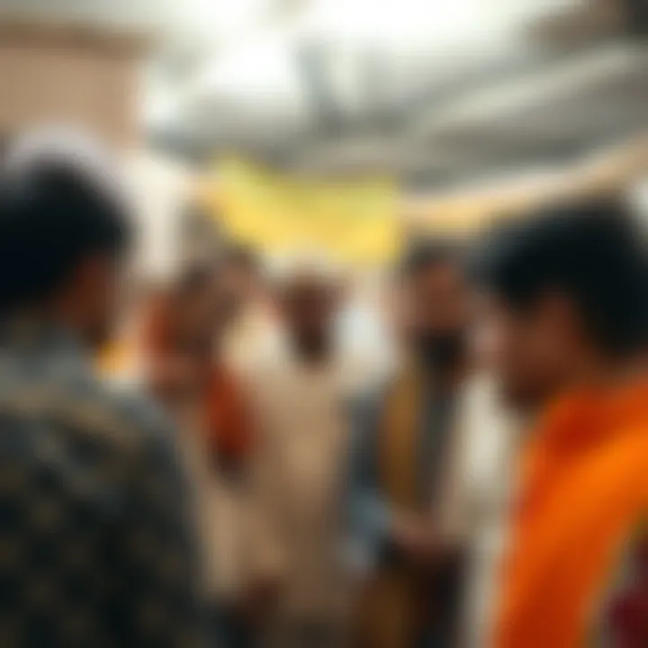 Community gathering illustrating the impact of cultural concepts on social interactions