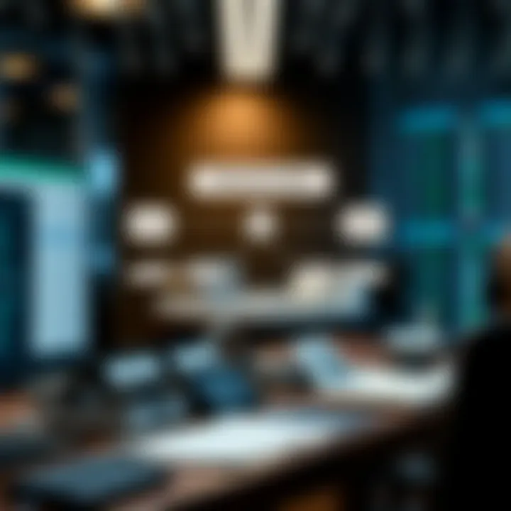 Diagram showing the structure and components of a trading book within a financial institution