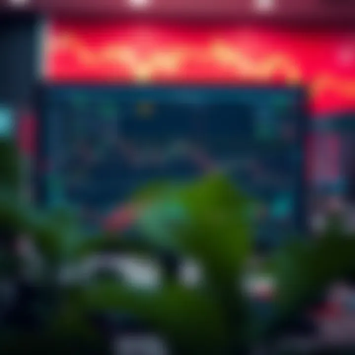 TradingView platform displaying various financial charts and technical indicators