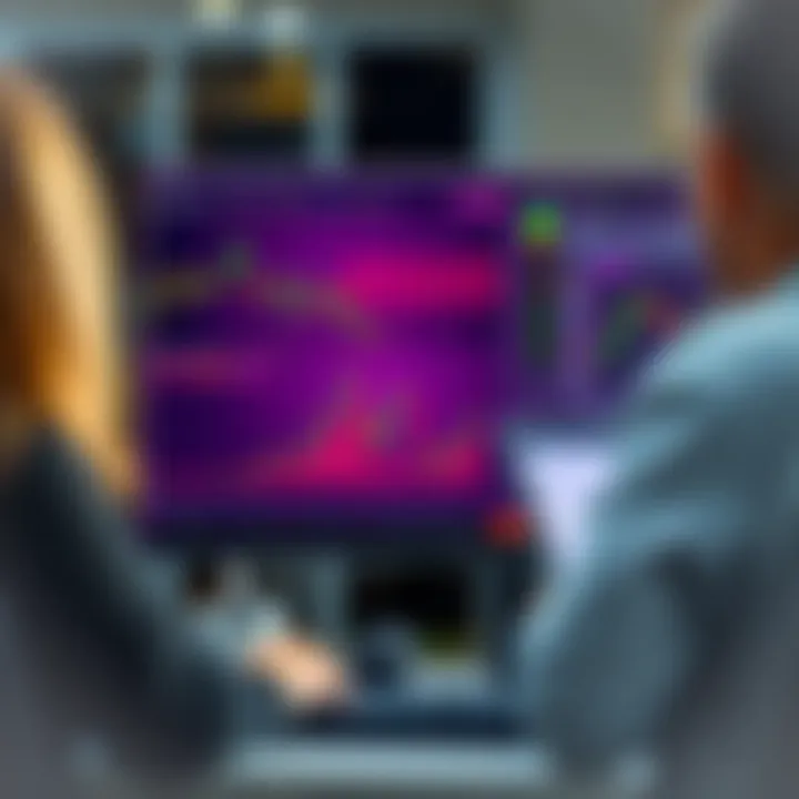 Community discussion forum on TradingView showcasing trader interactions and strategy sharing