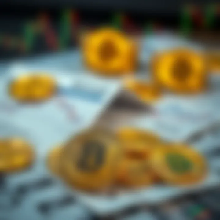 Visual representation of regulatory documents and cryptocurrency symbols indicating impact on Bitcoin