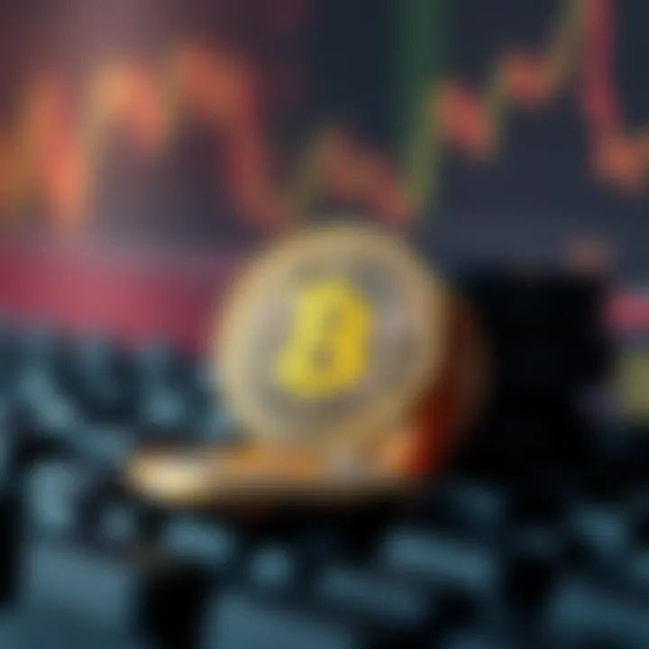 Market Factors Impacting Uni Coin Value Illustration of market factors influencing cryptocurrency valuations with icons representing growth, risk, and technology