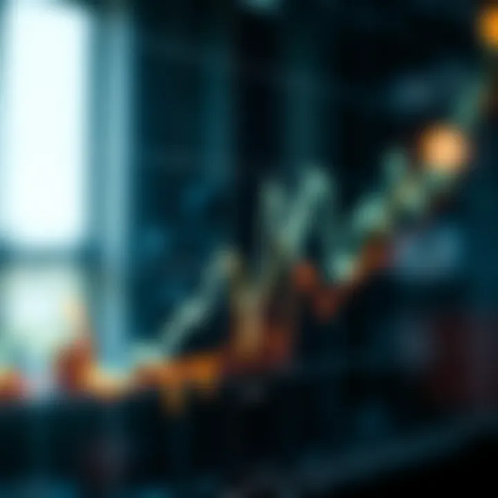 Graph showing the fluctuation of USD to PKR exchange rate influenced by economic indicators