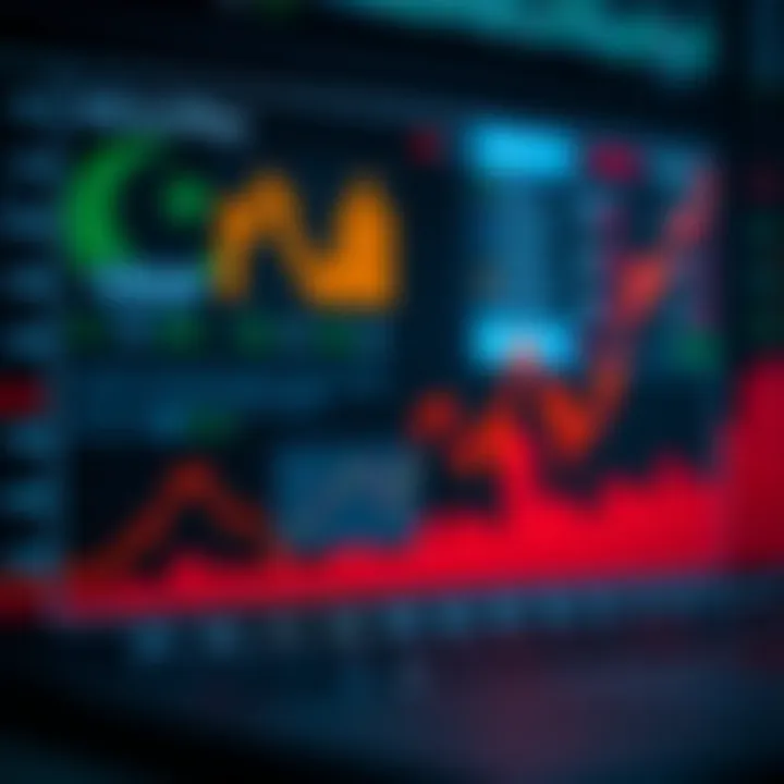 Graph showing fluctuations in USD to PKR exchange rate over time
