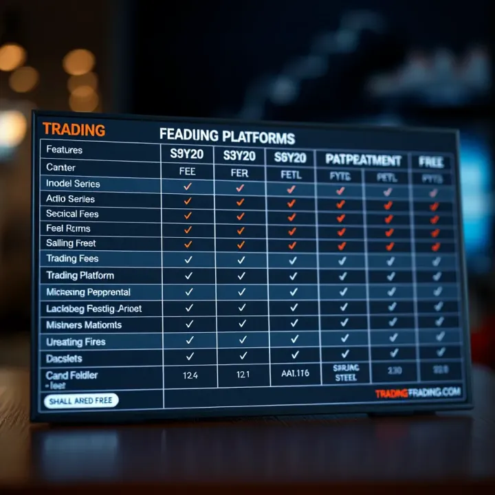 Trading Platforms Feature and Fee Comparison in Pakistan Comparison chart of trading platforms highlighting features and fees for Pakistani investors