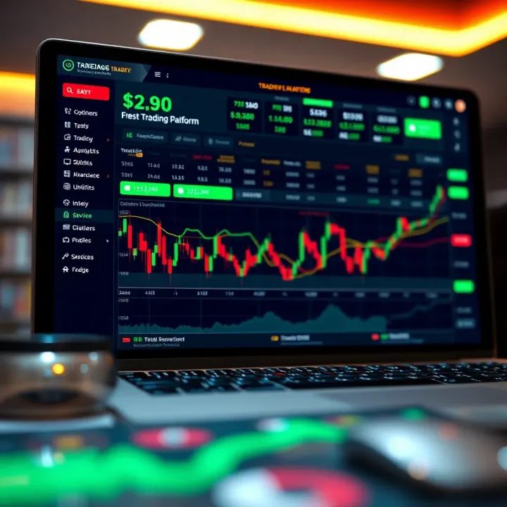 Secure digital interface displaying trading options and data analytics relevant to Pakistan’s stock market