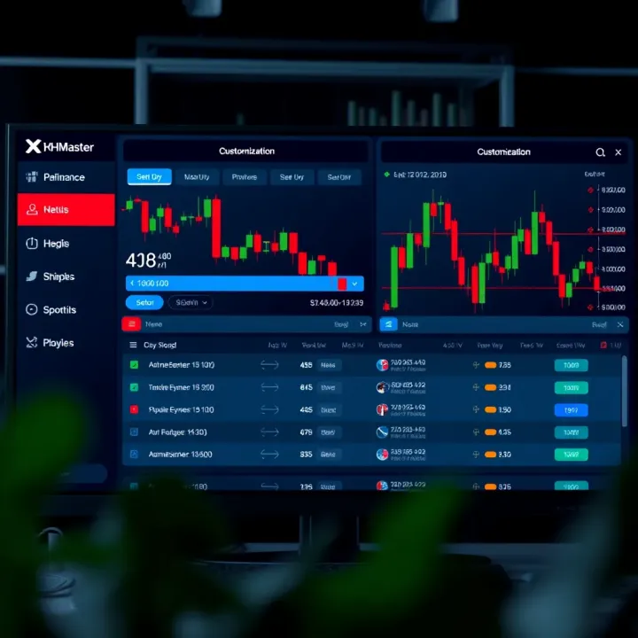 XHMaster Formula Forex Indicator Setup and Customization Panel Dashboard interface demonstrating setup options and customization features of the XHMaster Formula Forex Indicator