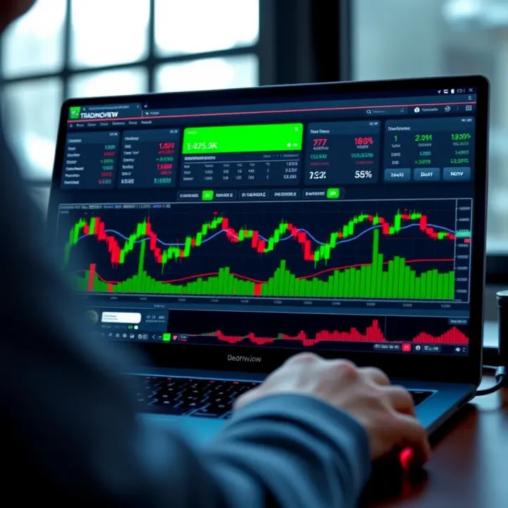 Integrating TradingView Tools for Market Analysis on Deriv.com User interface of Deriv.com with TradingView tools for market analysis and trading decisions