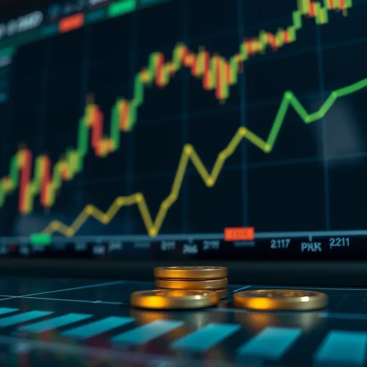 Illustration showing economic indicators influencing the AUD to PKR currency movements