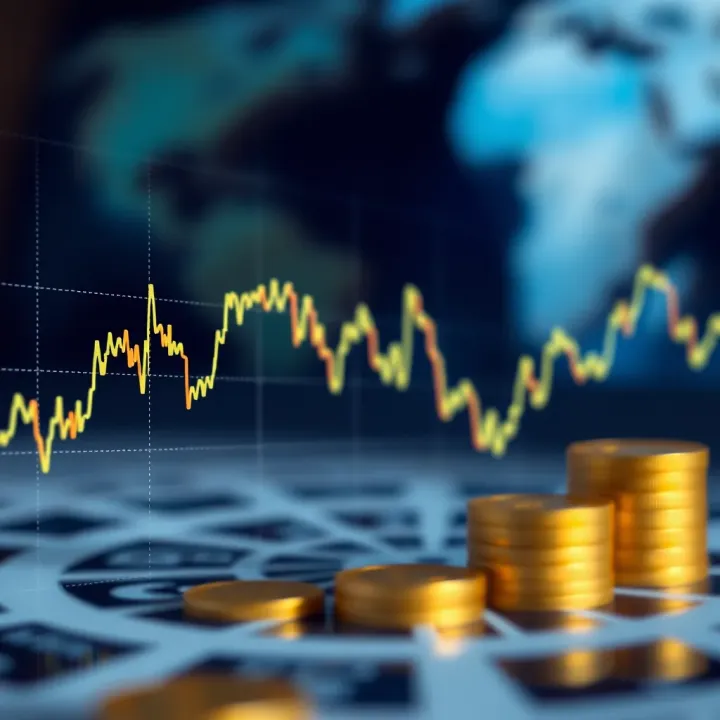 Graph showing euro currency fluctuations against major global currencies
