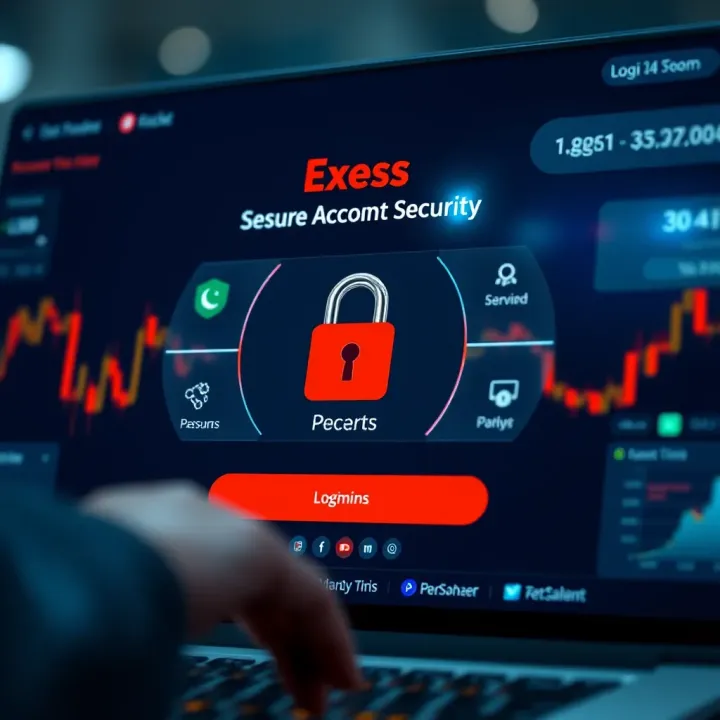 Ensuring Account Security for Pakistani Traders on Exness Secure login interface highlighting account protection features on Exness