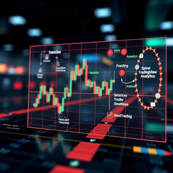 Flow diagram illustrating the connection between TradingView analytics and Deriv platform for enhanced trading strategies