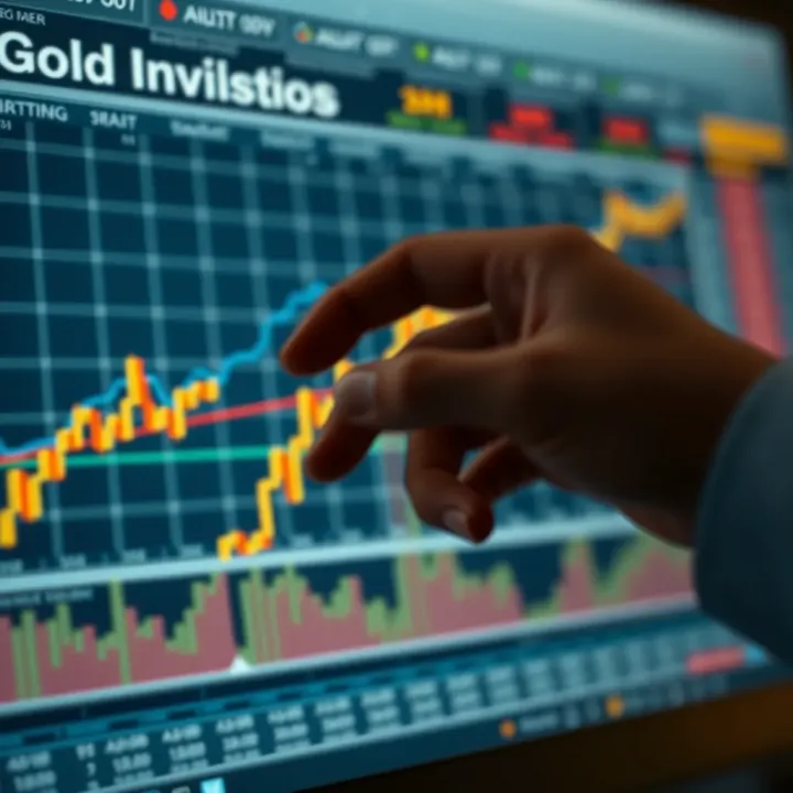 Key Indicators for Gold Investment Analysis Chart illustrating key indicators used in gold trading and investment decisions