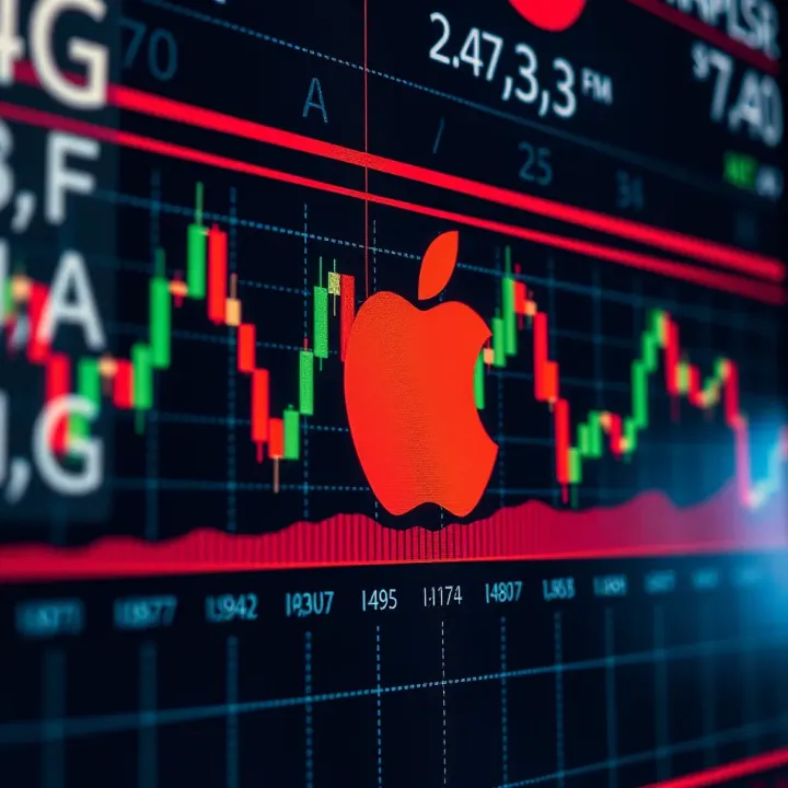 Key Financial Metrics for Apple Stock Analysis Financial chart highlighting key metrics for analyzing Apple stock performance