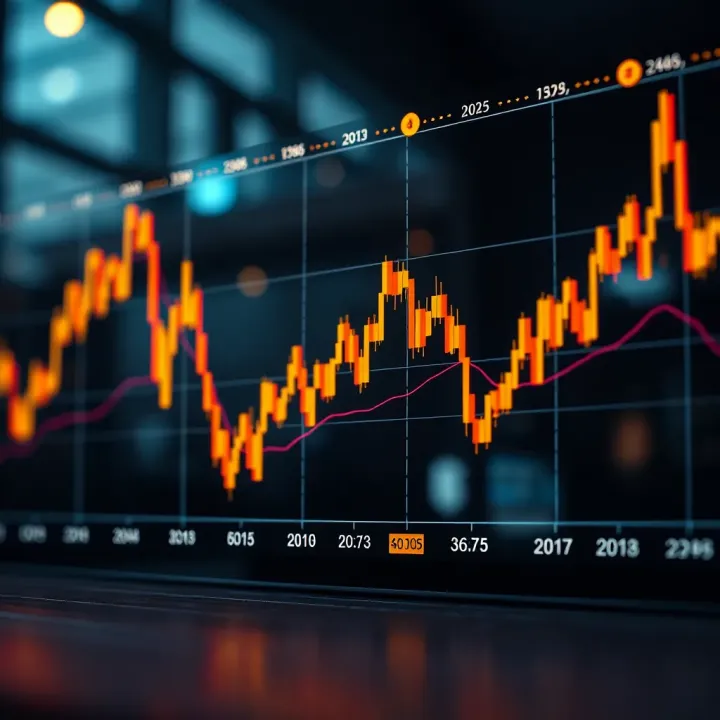 Chart illustrating market trends impacting Solana cryptocurrency value