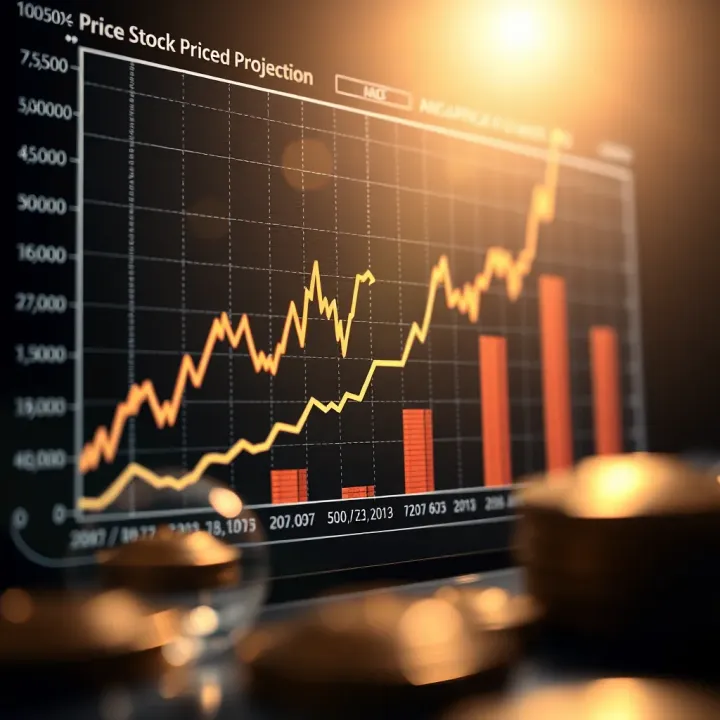 Graph showing upward trend in OGDC stock price over time