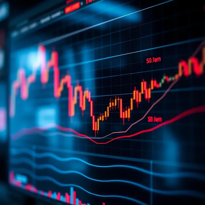 Graph illustrating the integration of order blocks into trading strategies and their influence on market behavior