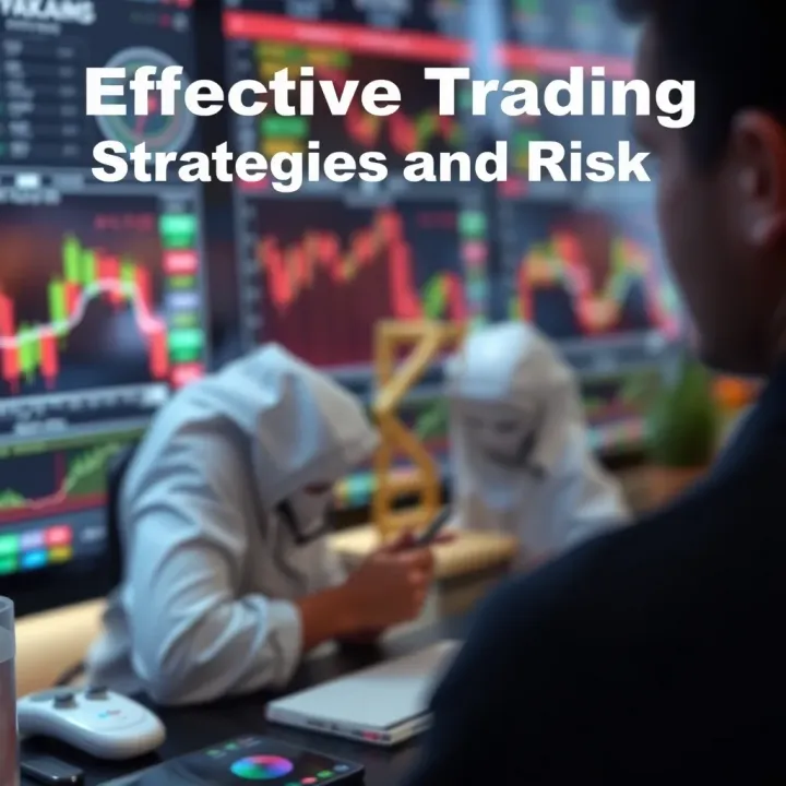 Effective Trading Strategies and Risk Management in Quotex Graphical illustration of trading strategies and risk management techniques for Pakistani traders