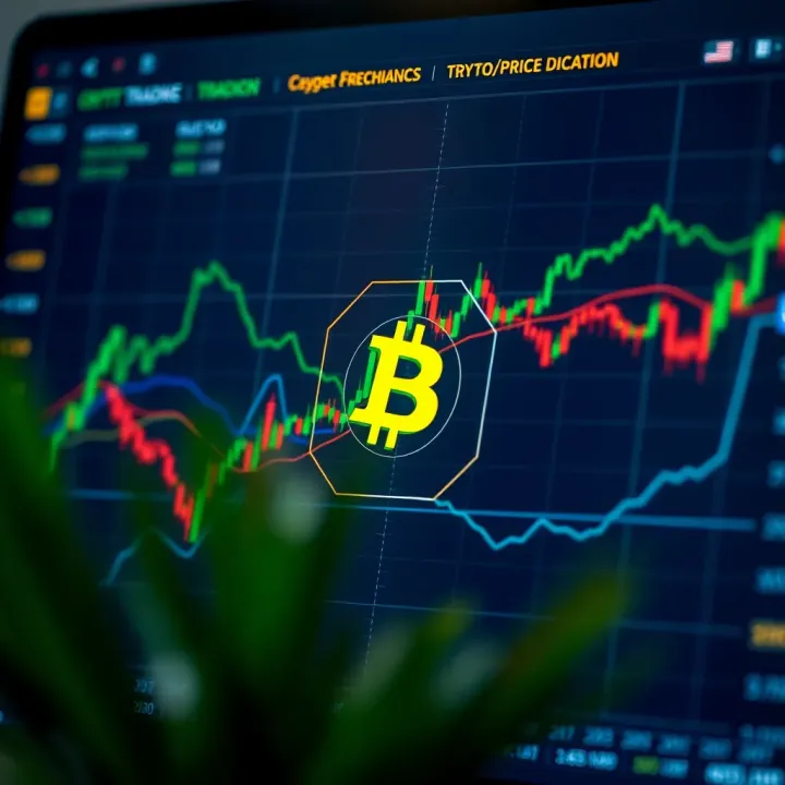 Diagram illustrating various market analysis techniques used in forecasting crypto price movements