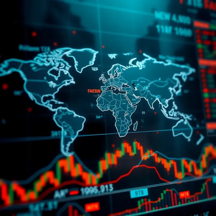 World map highlighting New York forex trading session time zone