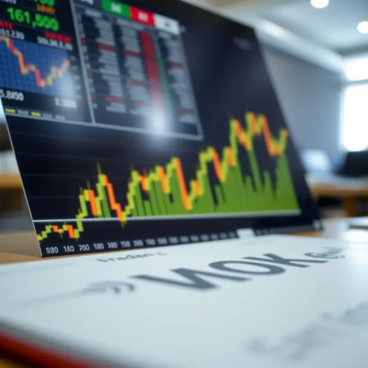 Graph depicting risk management strategies and secure trading practices in forex