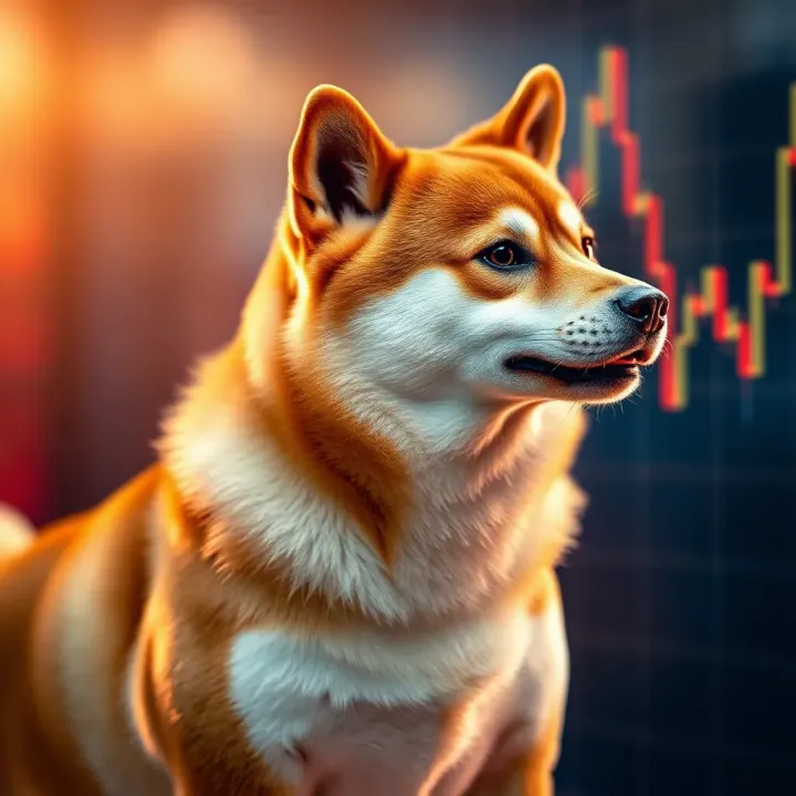 Shiba Inu Coin Price Trends and Market Fluctuations Graph showing fluctuations and trends in Shiba Inu cryptocurrency value over time