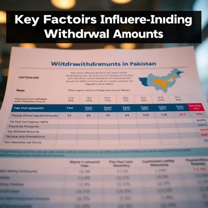 Understanding Withdrawal Amounts in Pakistan
